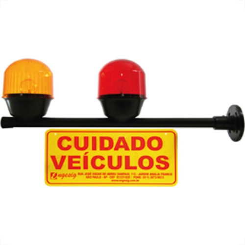 Sinalizador Garagem Engesig Eg30 Chapa 220V 31028 Sinalizador Garagem Engesig Eg30 Chapa 220V 31028