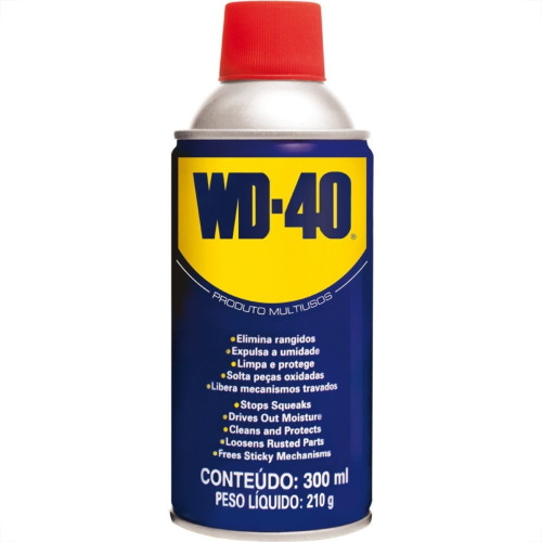 Oleo Lubrificante Wd-40 300Ml Spray 322660 Oleo Lubrificante Wd-40 300Ml Spray 322660