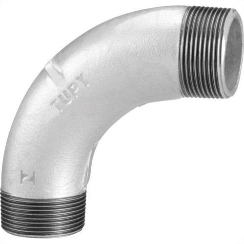 Tupy Curva Macho Ferro Galvanizado 2.1/2 Tupy Curva Macho Ferro Galvanizado 2.1/2