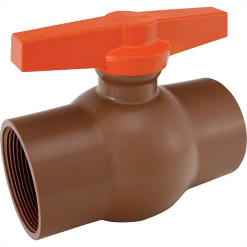 Registro Esfera Pvc Viqua 3/4'' Rosca Rosca Registro Esfera Pvc Viqua 3/4'' Rosca Rosca