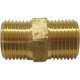 Niple Latao Amarelo Metais Rei   3/4X3/4 10061 - Kit C/6