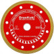 Disco Diamantado Braskoki 180Mm Turbo Jet Vermelho Seco Agua 