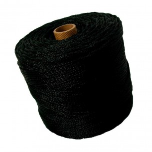 Varal Corda Nylon Unifio Preto 400M 