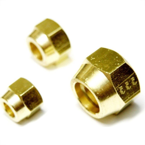 Porca Gas Para Tubo 3/8''Rosca 5/8 Com 4Pecas 188 Porca Gas Para Tubo 3/8''Rosca 5/8 Com 4Pecas 188