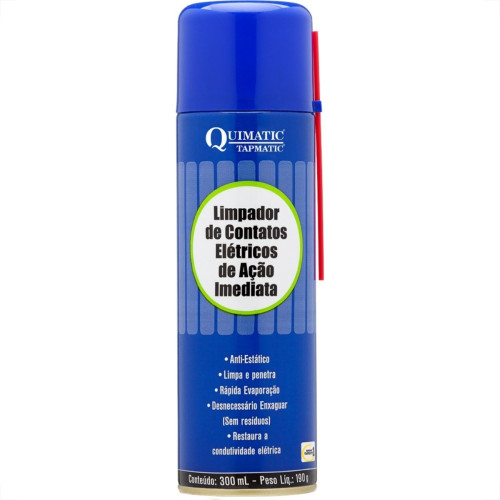 Limpa Contato Quimatic (Inflamavel) 300Ml Ga1 Limpa Contato Quimatic (Inflamavel) 300Ml Ga1