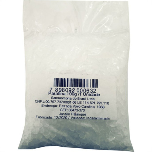 Parafina Granulada Sansao 100 Grs Parafuso 100Gr - Kit C/12 Parafina Granulada Sansao 100 Grs Parafuso 100Gr - Kit C/12