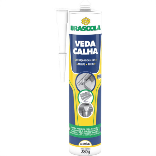 Cola Sela Calha Brascola Aluminio 280G Cola Sela Calha Brascola Aluminio 280G