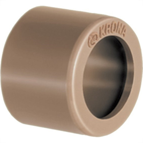 Bucha Marrom Krona Reducao Curta 25X20 360 - Kit C/50