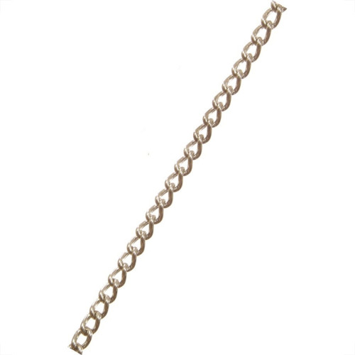 Corrente Torcida Leve Niquelada 2,4 X 9 20M 