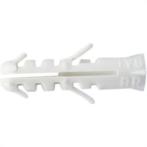 Bucha Fixacao Ivplast Nylon 06 Saco 500 Pecas
