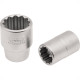 Soquete Gedore Encaixe Estriado 3/4 D32 24Mm 17003 Soquete Gedore Encaixe Estriado 3/4 D32 24Mm 17003