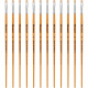 Pincel Para Artesanato Roma Ponta Chata 06 615 06 - Kit C/12 