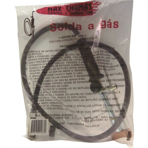Aparelho De Solda Maxchamas P-2 Aparelho De Solda Maxchamas P-2