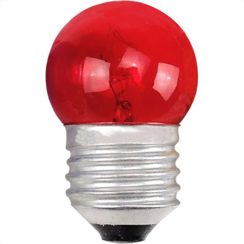 Lampada Bolinha Brasfort 07Wx127V Vermelha 8470 - Kit C/25 Lampada Bolinha Brasfort 07Wx127V Vermelha 8470 - Kit C/25