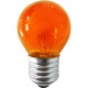 Lampada Bolinha Brasfort 15Wx127V Laranja 8482 - Kit C/25 Lampada Bolinha Brasfort 15Wx127V Laranja 8482 - Kit C/25