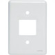 Placa Perlex Branca 4X2 (2 Saida) 23Pl2 Placa Perlex Branca 4X2 (2 Saida) 23Pl2