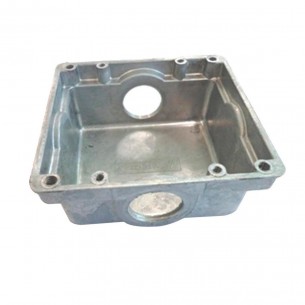 Caixa Piso Aluminio Fundido 4X4 Baixa Entrada/Saida 1'' Cps44Bc 1