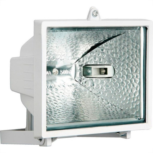 Refletor Brasfort Para Halogena 150W Branco 8423 Refletor Brasfort Para Halogena 150W Branco 8423