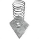 Perfilado Porca Losangular Com Mola 1/4'' P2770 - Kit C/100 Perfilado Porca Losangular Com Mola 1/4'' P2770 - Kit C/100