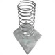 Perfilado Porca Losangular Com Mola 3/8'' P2780 - Kit C/100 Perfilado Porca Losangular Com Mola 3/8'' P2780 - Kit C/100