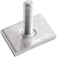 Perfilado Porca Losangular Com Pino 3/8'' P2800 - Kit C/100 Perfilado Porca Losangular Com Pino 3/8'' P2800 - Kit C/100