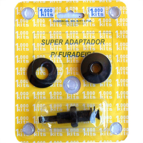 Suporte Adaptador Furadeira Milkits Cartela 1 Peca M51 Suporte Adaptador Furadeira Milkits Cartela 1 Peca M51