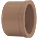 Caps Marrom Amanco Liso/Liso 20Mm 11569 - Kit C/50 Caps Marrom Amanco Liso/Liso 20Mm 11569 - Kit C/50