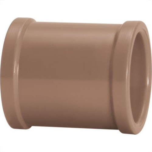 Luva Marrom Amanco Liso/Liso 60Mm 11747 - Kit C/10 Luva Marrom Amanco Liso/Liso 60Mm 11747 - Kit C/10