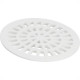 Grelha Plastica Amanco Redonda Branca 10X10 11624 Grelha Plastica Amanco Redonda Branca 10X10 11624