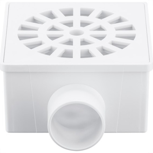 Ralo Sifonado Herc Quadrado Branco 268 Ralo Sifonado Herc Quadrado Branco 268