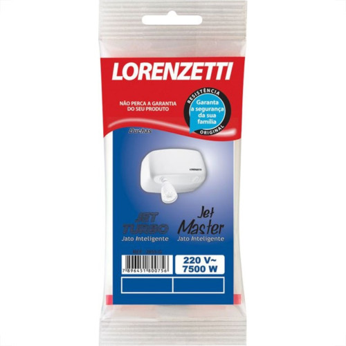 Resistencia Lorenzetti Jet Antiga 220V 7500W 2055G Resistencia Lorenzetti Jet Antiga 220V 7500W 2055G