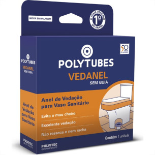 Anel Vedacao Para Vaso Polytubes Sem Guia Pulvitec  Ua005