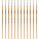 Pincel Para Artesanato Roma Ponta Chata 04 615 04 - Kit C/12 Pincel Para Artesanato Roma Ponta Chata 04 615 04 - Kit C/12