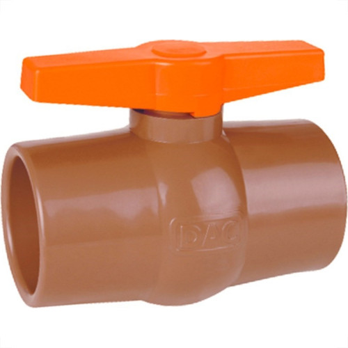 Registro Esfera Pvc Viqua 40Mm Liso Liso Registro Esfera Pvc Viqua 40Mm Liso Liso