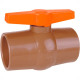 Registro Esfera Pvc Viqua 40Mm Liso Liso Registro Esfera Pvc Viqua 40Mm Liso Liso
