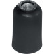 Soquete Abajur Coluna Liso Perlex Preto 1103Pr