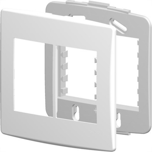 Placa Alumbra 4X4 Branca (6 Modulos) 6433 Placa Alumbra 4X4 Branca (6 Modulos) 6433