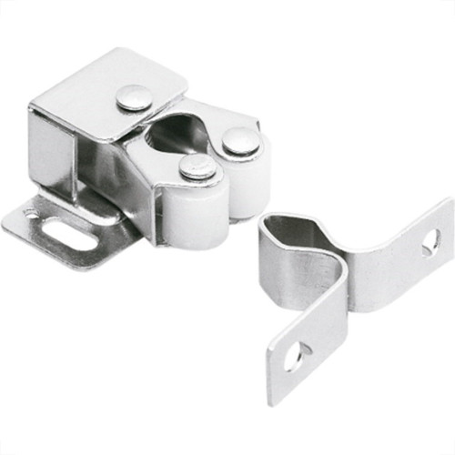 Fecho Rolete Soprano Duplo Zincado Moveis 03035.0006.13 - Kit C/100 Fecho Rolete Soprano Duplo Zincado Moveis 03035.0006.13 - Kit C/100