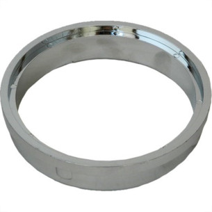 Porta Grelha Redonda Dacunha Cromada 10Cm  Porta Grelha Redonda Dacunha Cromada 10Cm