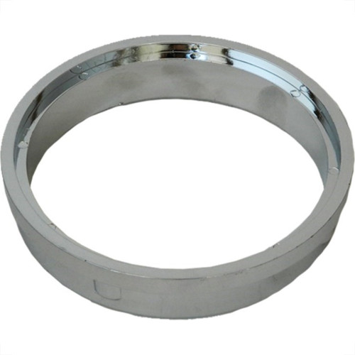 Porta Grelha Redonda Dacunha Cromada 15Cm  Porta Grelha Redonda Dacunha Cromada 15Cm
