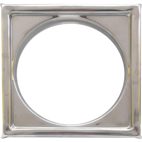 Porta Grelha Inox Clarinox Quadrada 15Cm 5193 Porta Grelha Inox Clarinox Quadrada 15Cm 5193