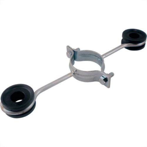 Para-Raio Isolador Simples Para Mastro 1.1/2''2Descida Para-Raio Isolador Simples Para Mastro 1.1/2''2Descida
