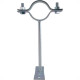 Para-Raio Suporte Para Tubo Protecao 1.1/2''Chapa Encosto Para-Raio Suporte Para Tubo Protecao 1.1/2''Chapa Encosto