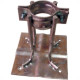 Para-Raio Base Para Mastro 2'' A Fogo Para-Raio Base Para Mastro 2'' A Fogo