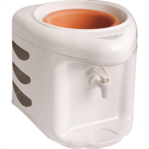 Suporte Plastico Sem Galao Com Cuba Barro Bika Branco 1 Suporte Plastico Sem Galao Com Cuba Barro Bika Branco 1