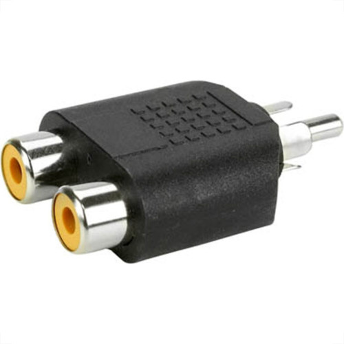 Adaptador Plug Rca X 2 Jack Rca 1089 Adaptador Plug Rca X 2 Jack Rca 1089
