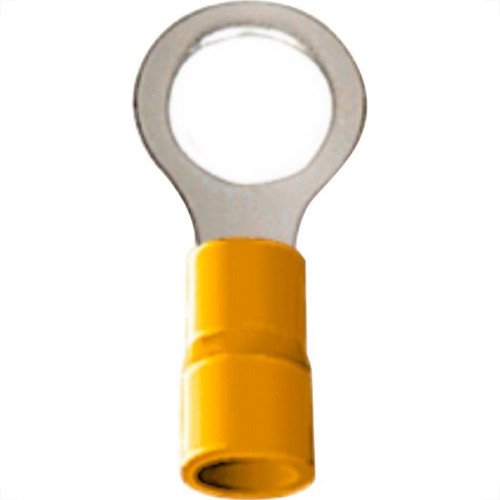 Pre-Isolado Crimper Anel 4,0/6,0 Amarelo M12 6947 100pcs An2454 Pre-Isolado Crimper Anel 4,0/6,0 Amarelo M12 6947 100pcs An2454