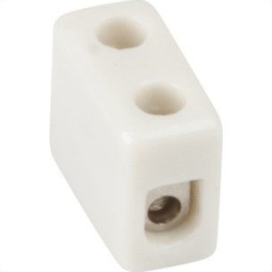 Conector Porcelana Sindal 06Mm 1 Borne 000.0301.Pr.B . / Kit C/ 12