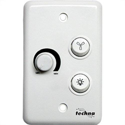 Controle Ventilador Techna Rotativo Bivolt Vt-001 Controle Ventilador Techna Rotativo Bivolt Vt-001