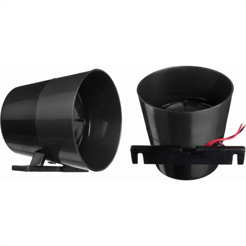Sirene Simples 120 Dbs 12V Preta 1576 Sirene Simples 120 Dbs 12V Preta 1576